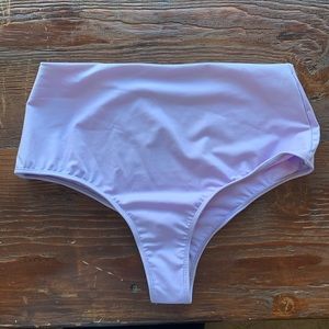 NWOT For Love & Lemons High Waisted Bikini Bottoms